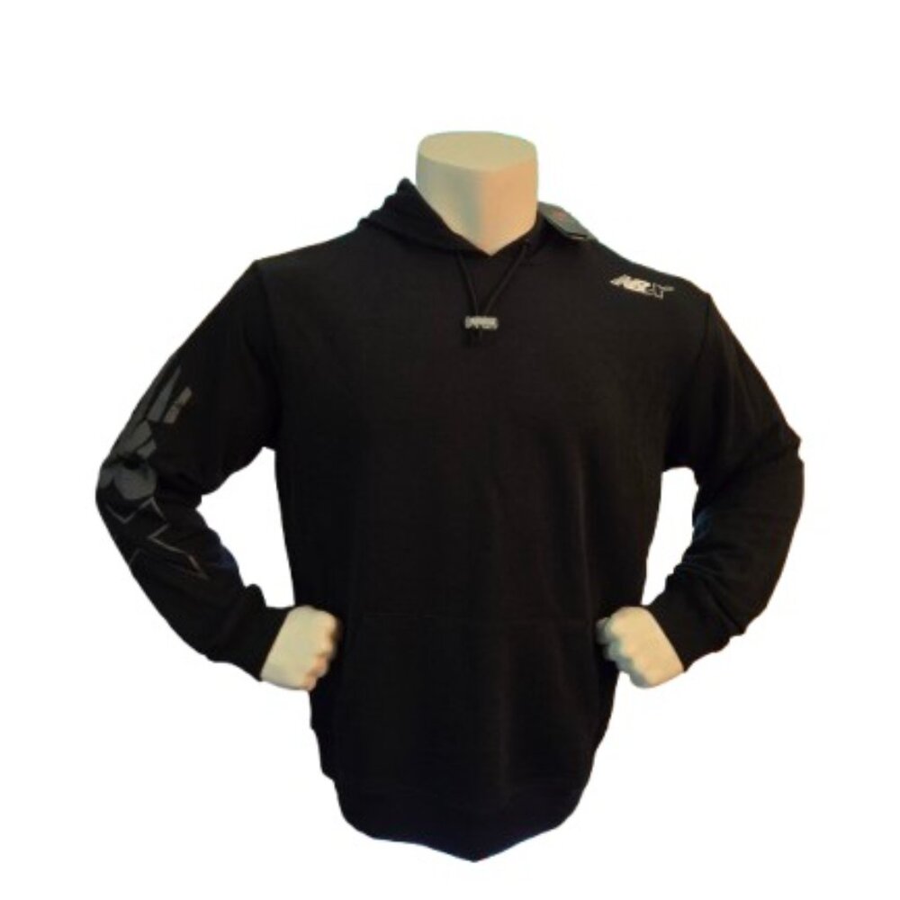 NWT Black New Balance NBX Logo Hoodie XL